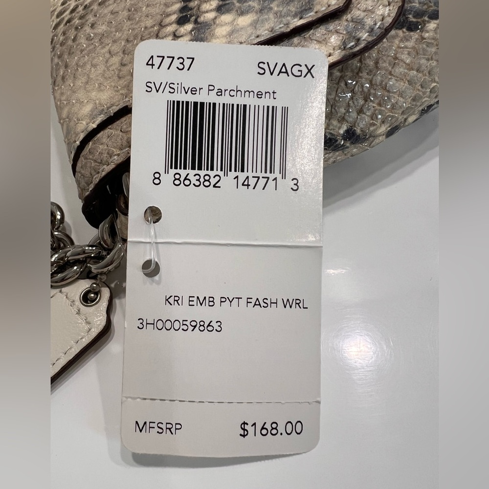 Coach Python Embossed Kristin - Picture 7 of 10